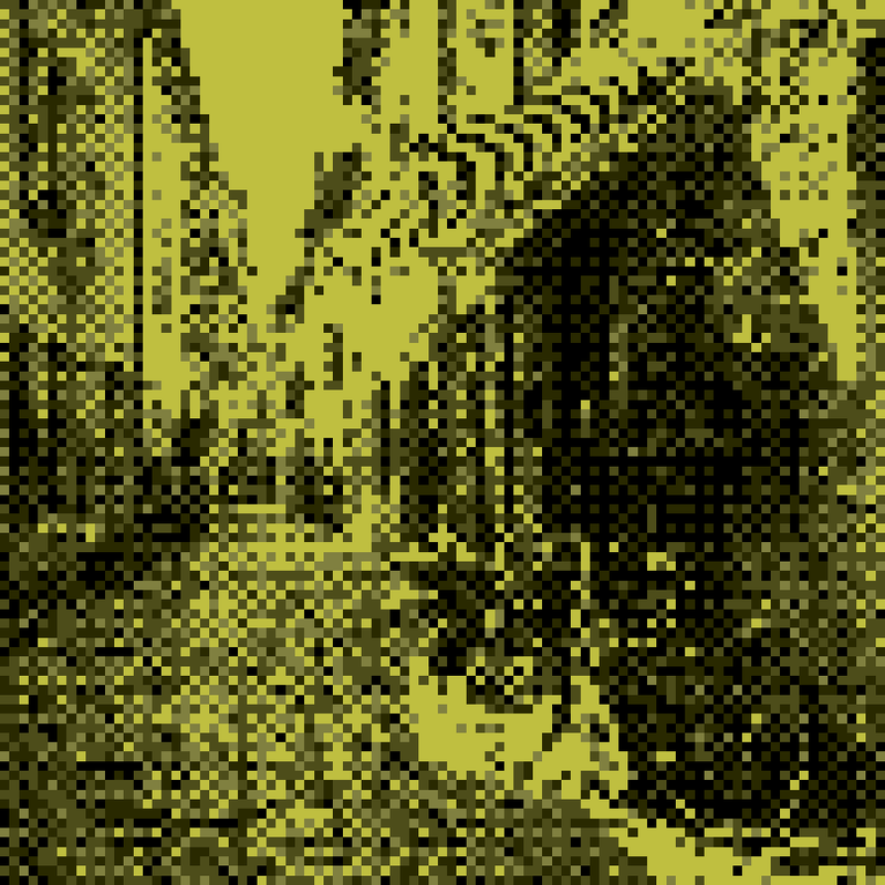 Street shot with Camboy in the Gameboy Yellowish palette